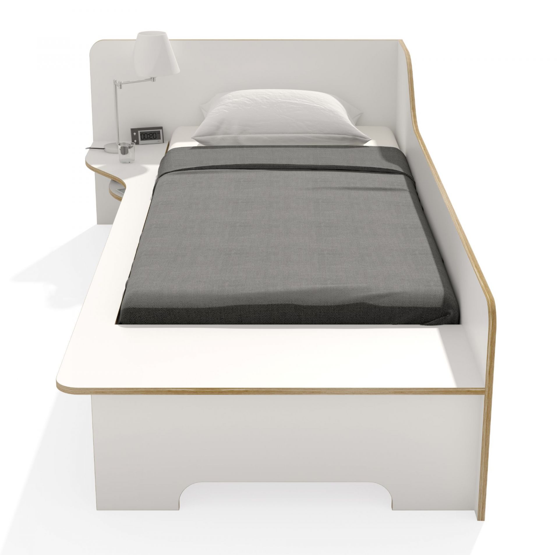 Plane Single Bed Right Müller Möbelwerkstätten